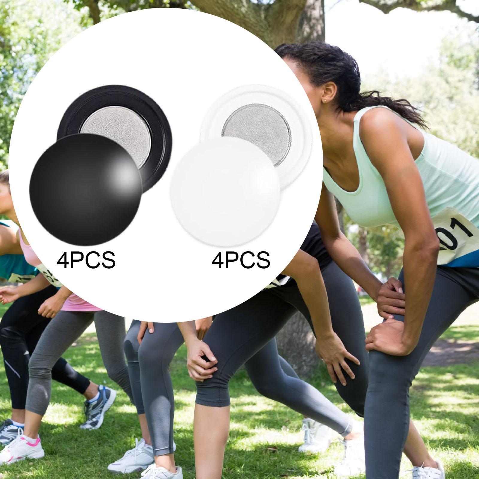 4 ペア磁気レースよだれかけクリップランニングギアランナー用 - Running Gear Competition のレビューと価格