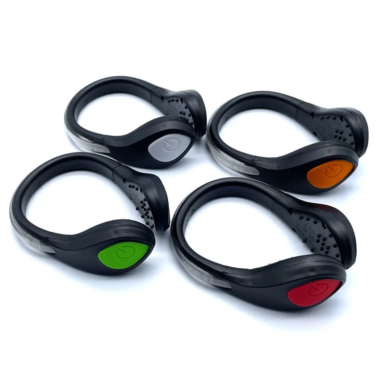 新しい発光シューズクリップライト LED安全警告灯 アウトド - Running Gear Outdoor のレビューと価格