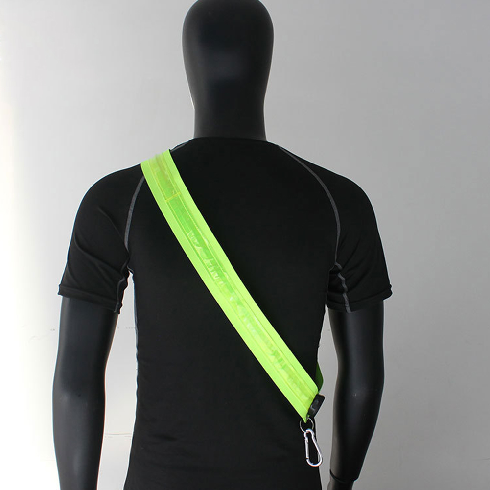 イルミネーションショルダーストラップ 充電式サイクリングLE - Running Gear Outdoor のレビューと価格