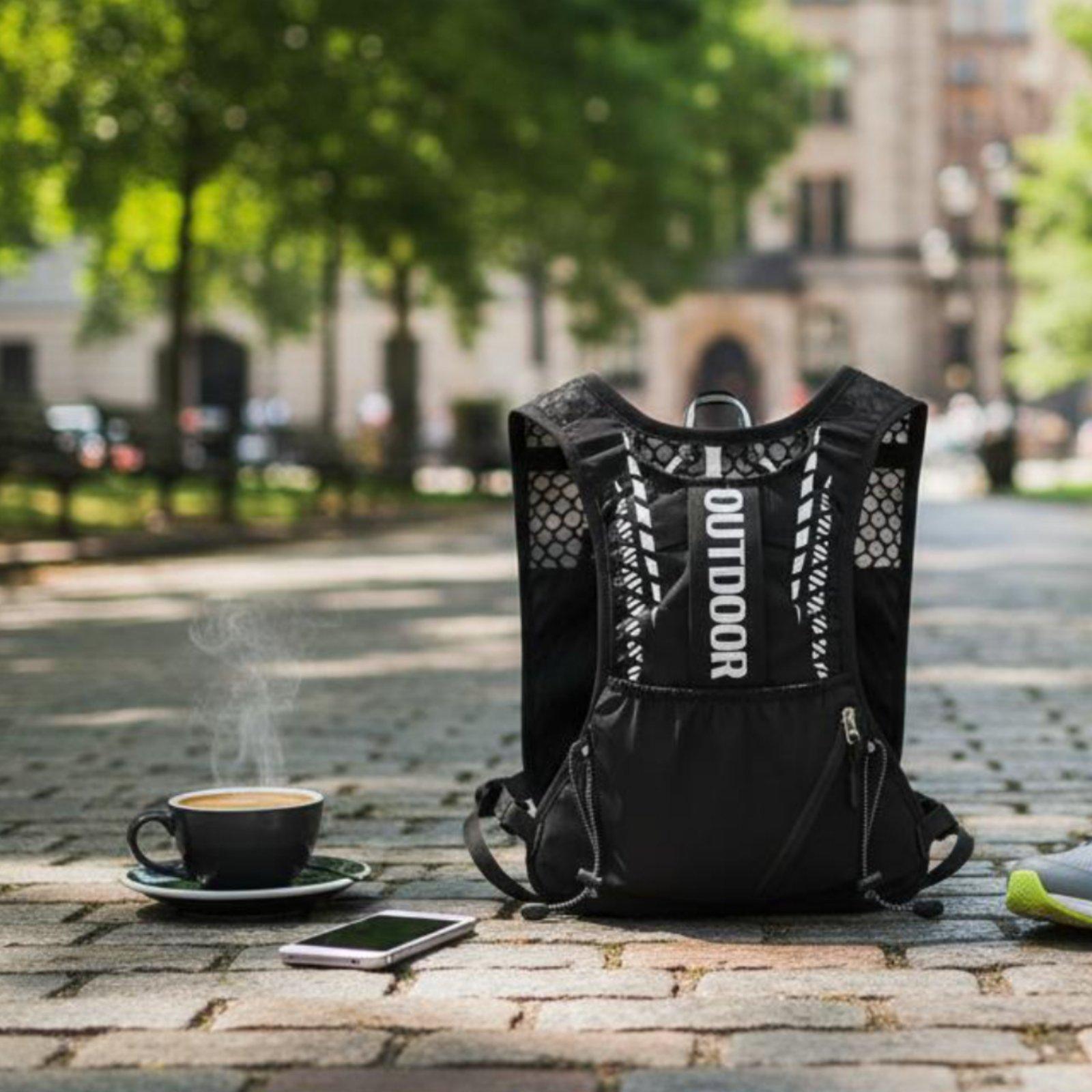 スポーツショルダーパック 人間工学に基づいたウォーターバック - Running Gear Hydration のレビューと価格