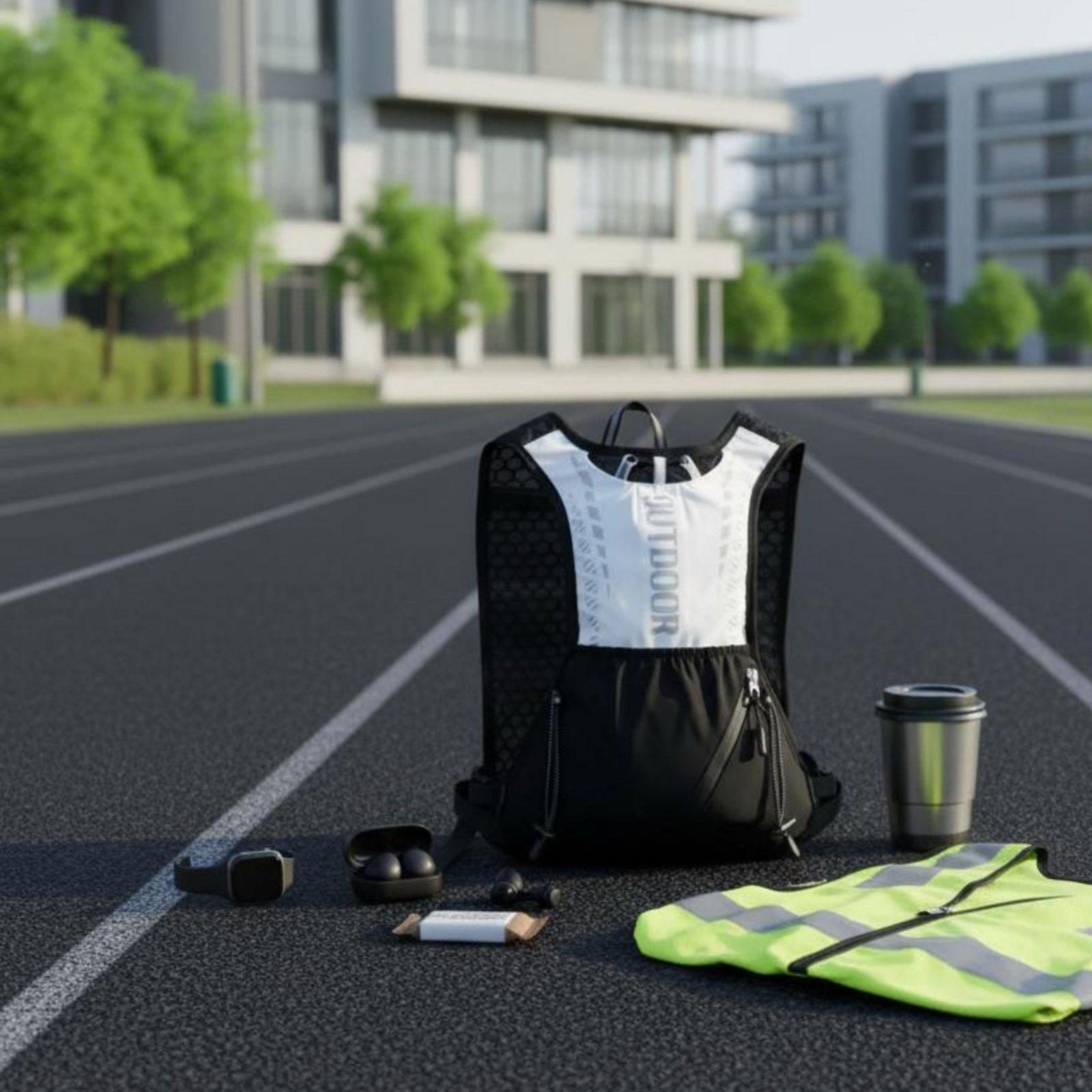 スポーツショルダーパック 人間工学に基づいたウォーターバック - Running Gear Hydration のレビューと価格