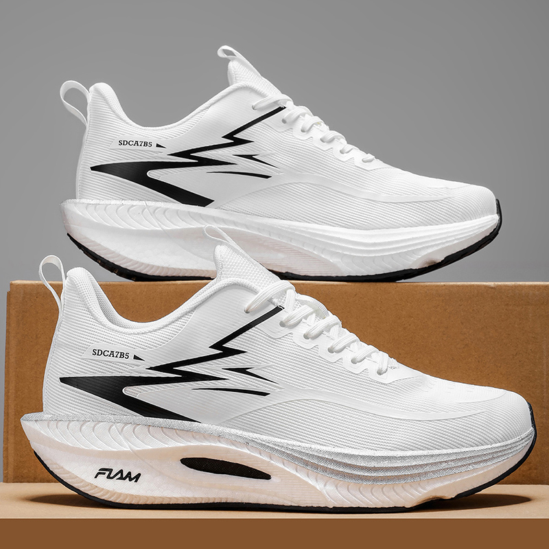 ランニングシューズ メンズ カーボンボード マラソン スポー - Running Shoe Carbon のレビューと価格