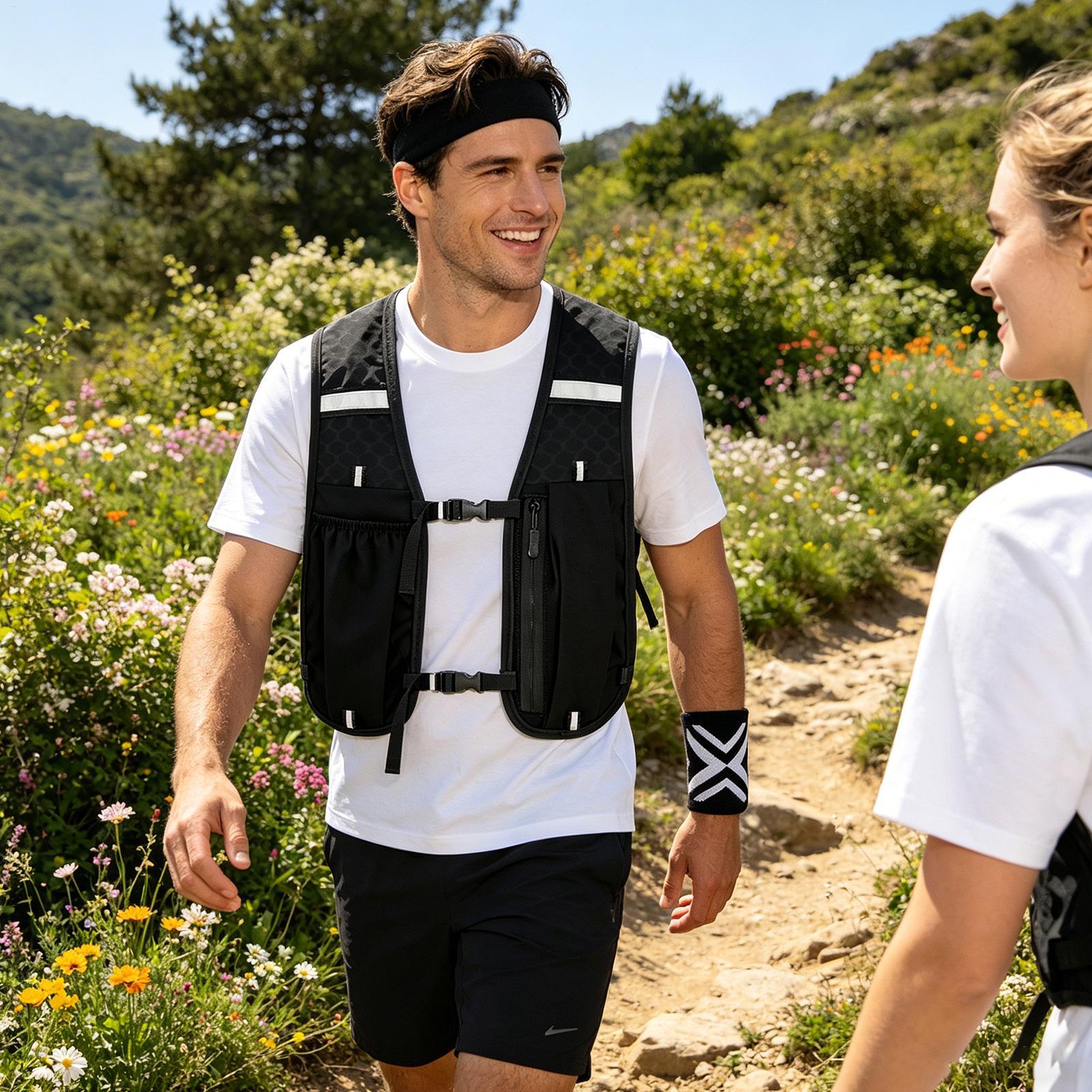 ランニング安全ベスト スポーツハイドレーションギア ヘッドバ - Running Gear Hydration のレビューと価格
