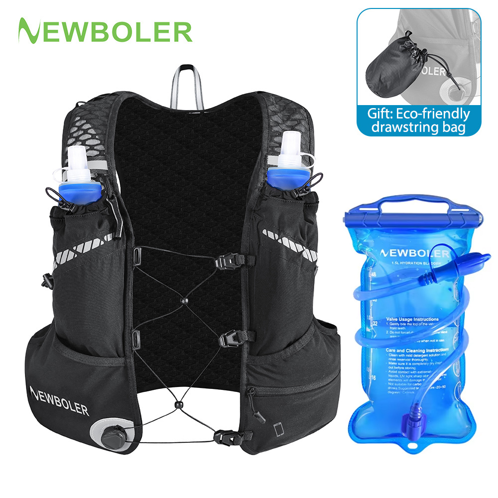 8L通気性ハイドレーションベストパック トレイルランニング  - Running Gear Hydration のレビューと価格